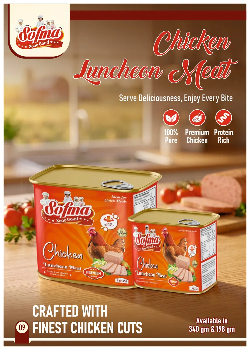Chicken Luncheon Meat — exported to United Arab Emirates